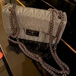 Miniso Grey Jelly Sling Bag
